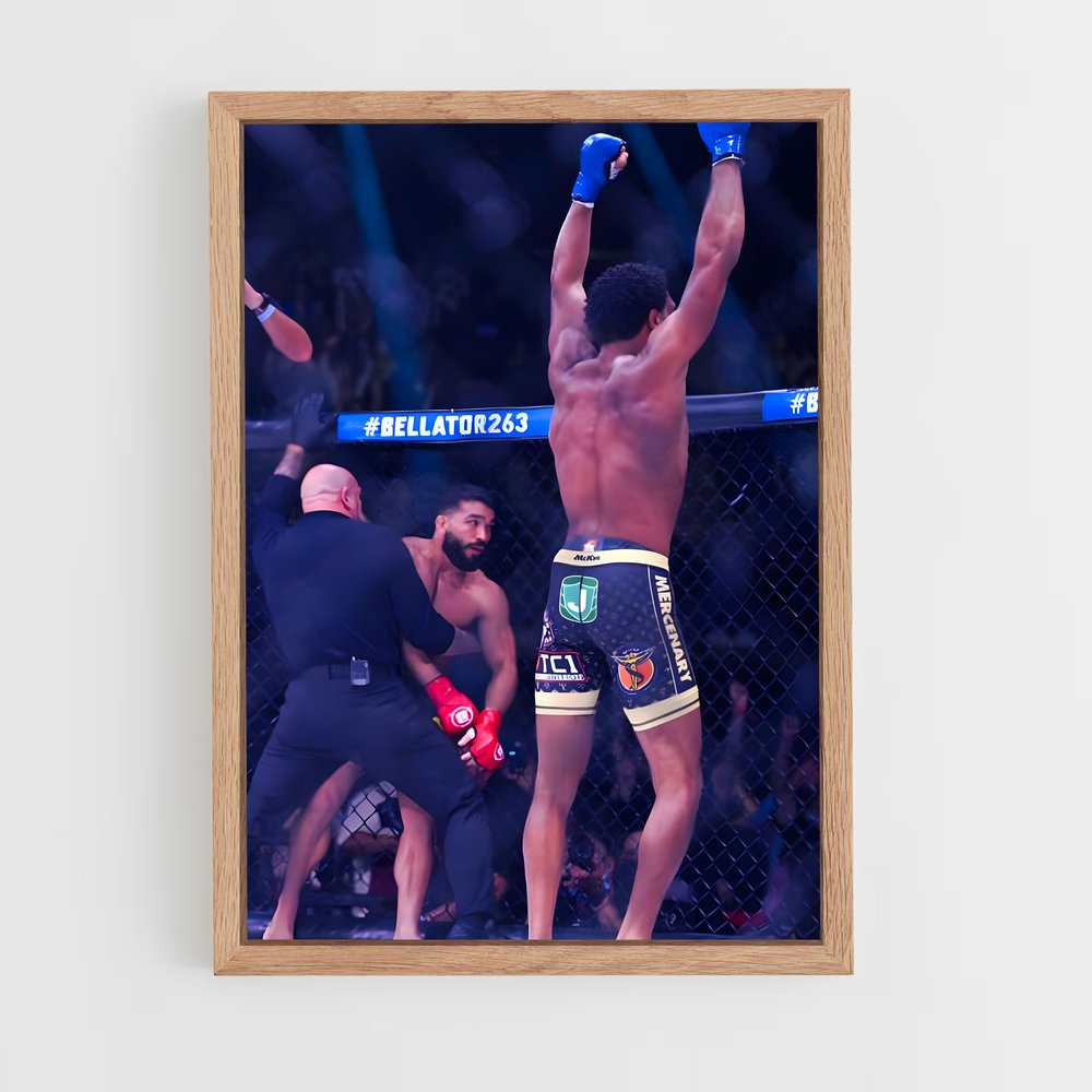 Poster Strike for Justice – affiche MMA (vue 4)